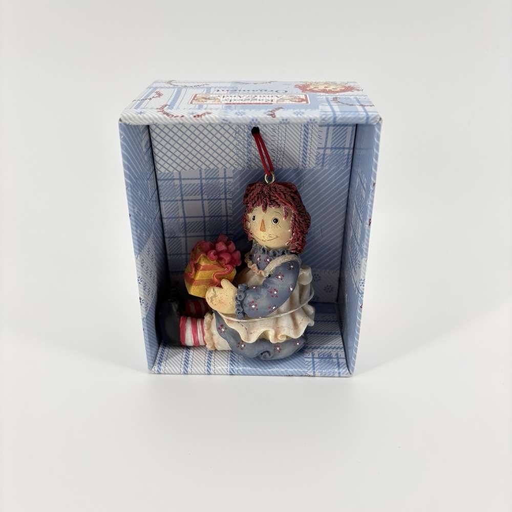 Kurt Adler Raggedy Ann Christmas Ornament Resin - New In Box